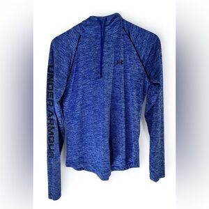 Under Armour Royal Blue Heathered Pullover Hoodie